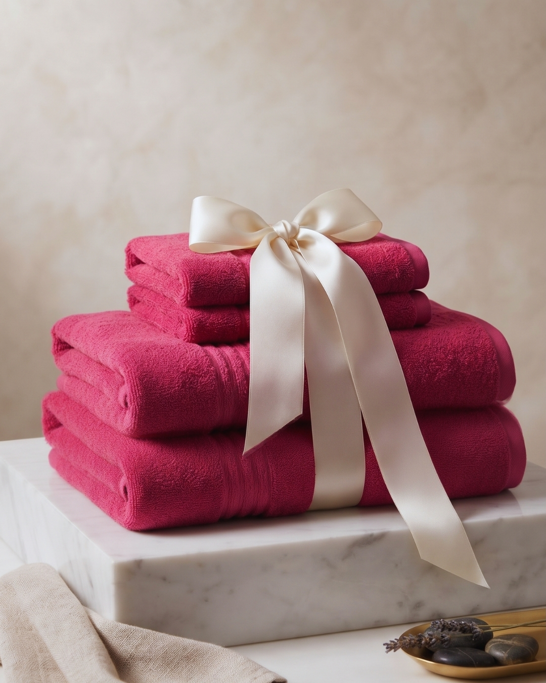 Hot Pink Luxury Towel Set