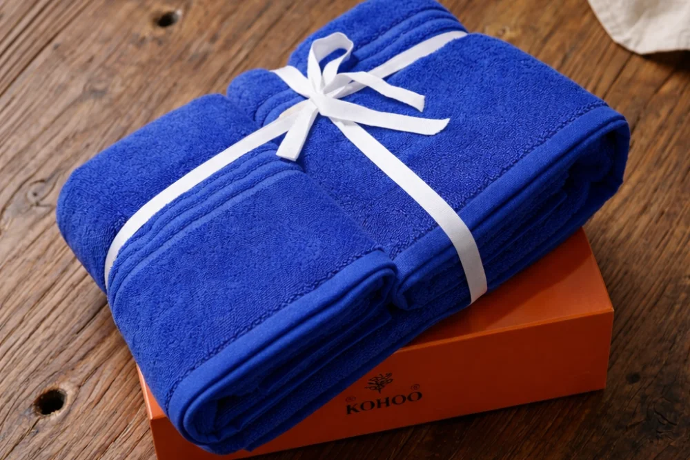 Royal Blue Luxury Towel Set