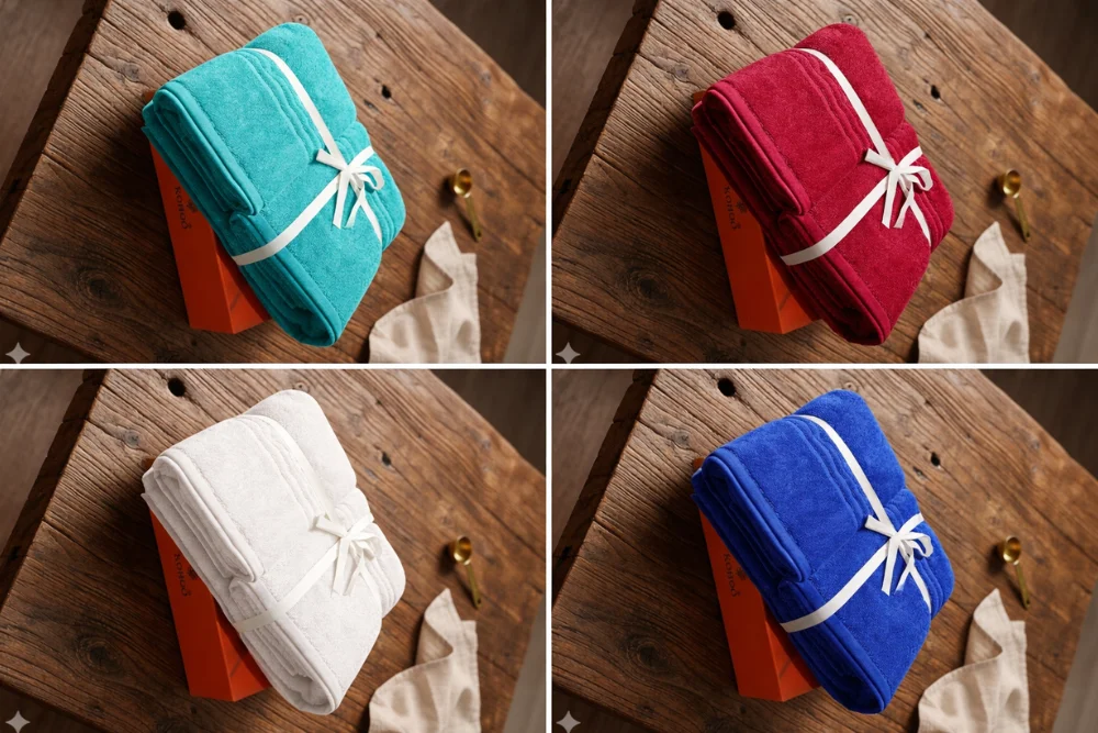 Swan White Luxury Towel Set